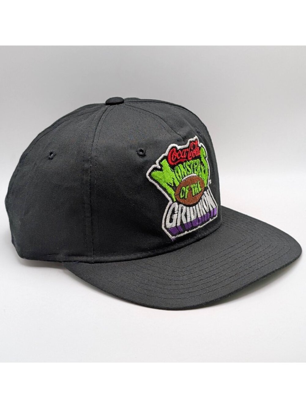 Coca-Cola Monsters Of The Gridiron Hat Starter Retro Vintage 90s NFL Football